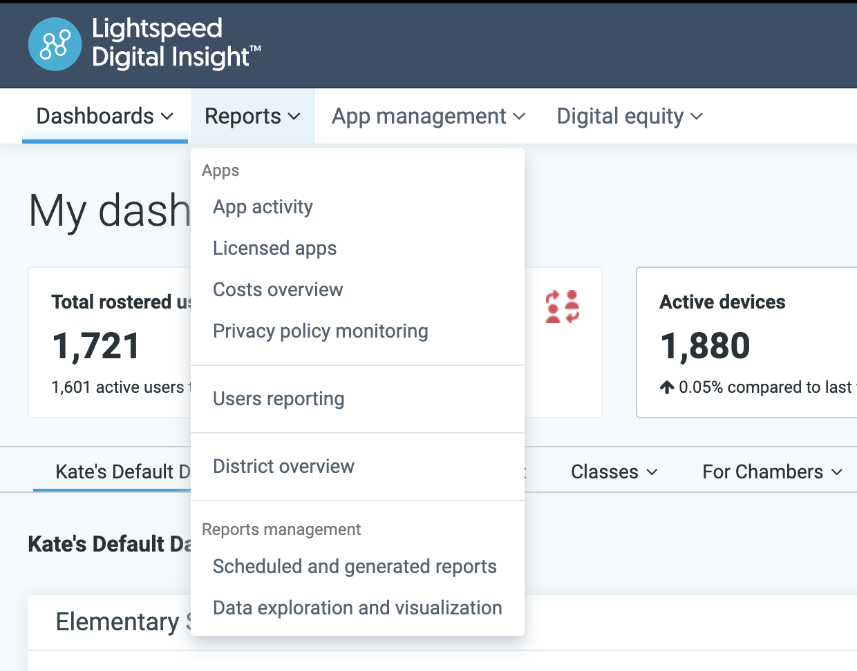 Release Note Lightspeed Digital Insight New Navigation