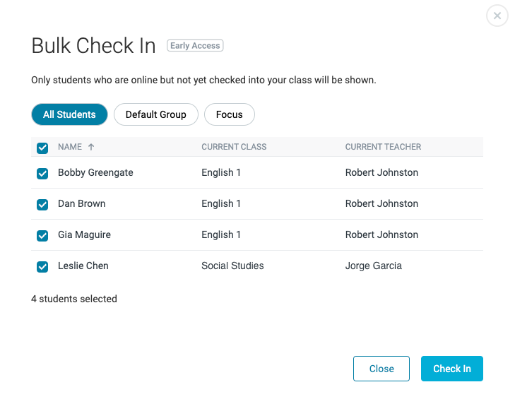 Lightspeed Classroom Management™ June 23, 2022
