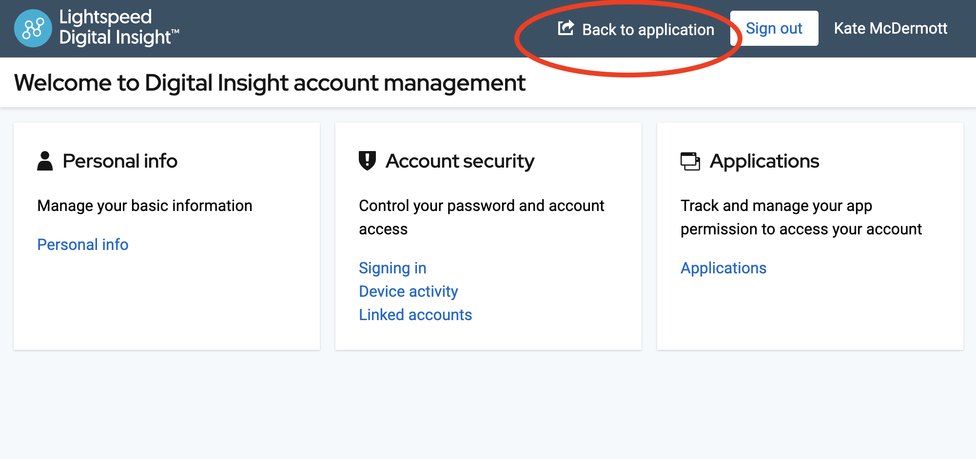 Lightspeed Digital Insight Release Note Upgrade to Authentication